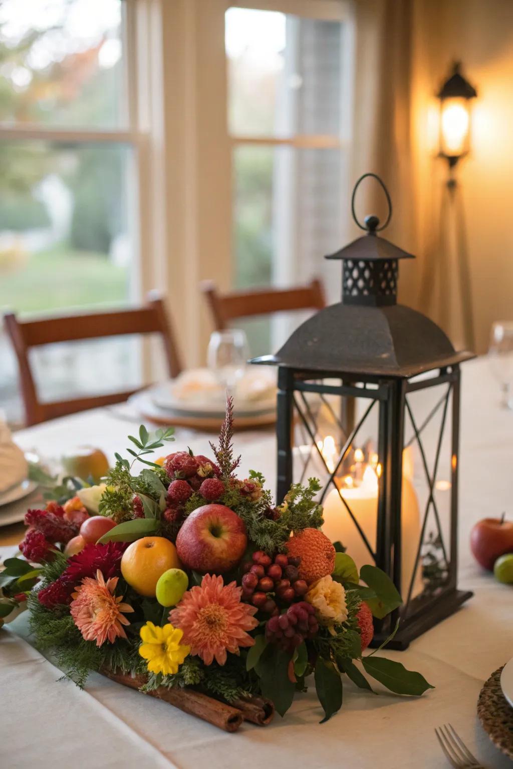 Lanterns as centerpieces offer invigorated and elegant focal points.