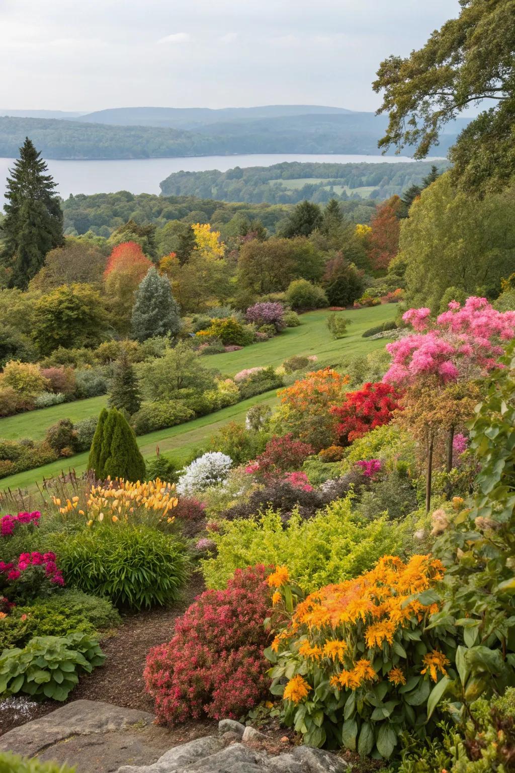 Consistent beauty through plants offering seasonal interest.
