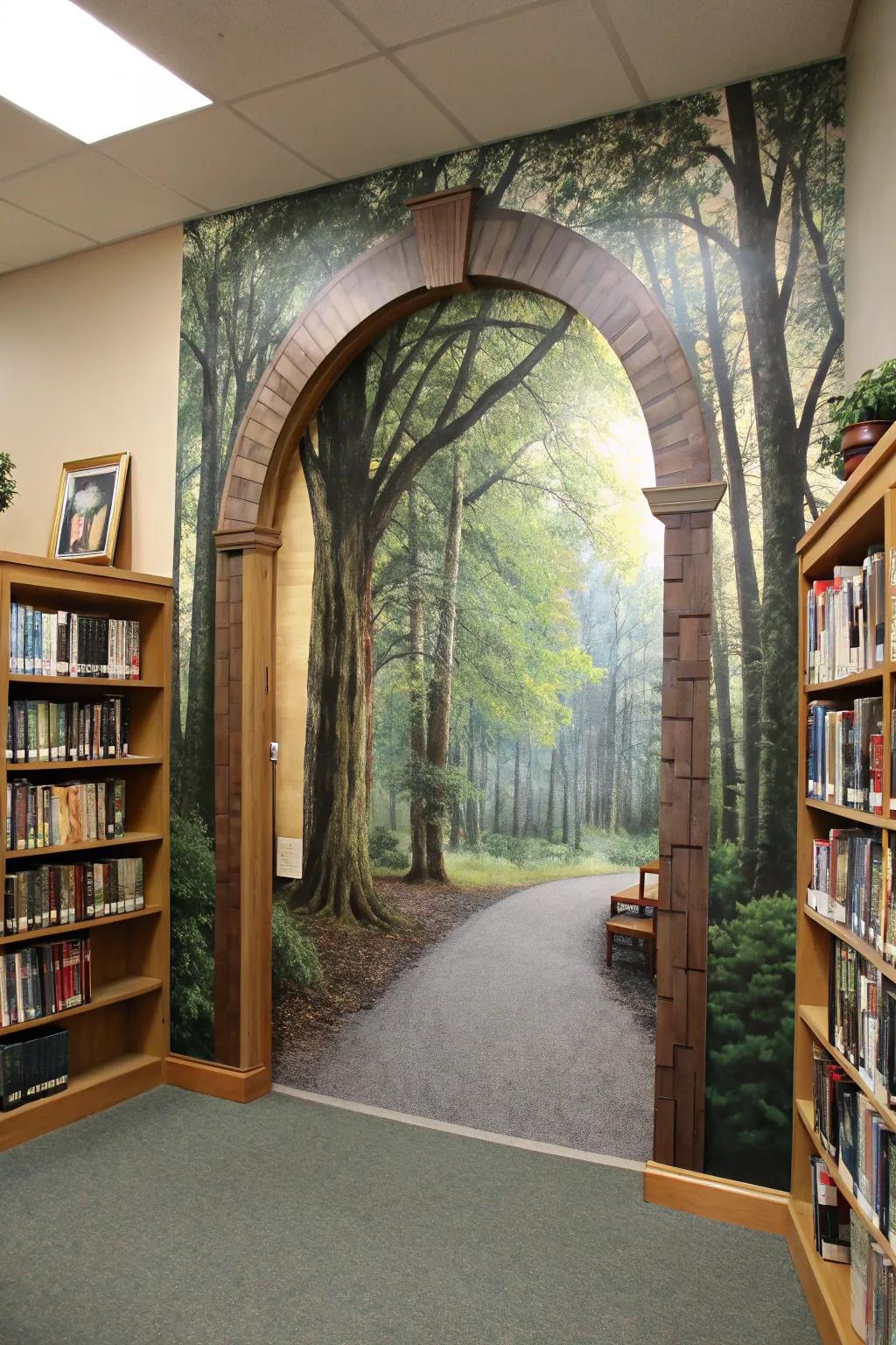 Three-dimensional displays can transform your library into a doorway to another realm.