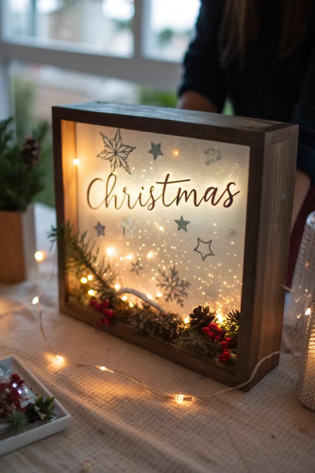 A glowing quote that captures the holiday spirit