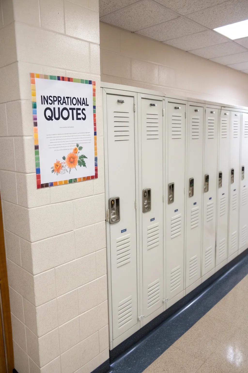 Maintain a positive mindset with inspiring messages.