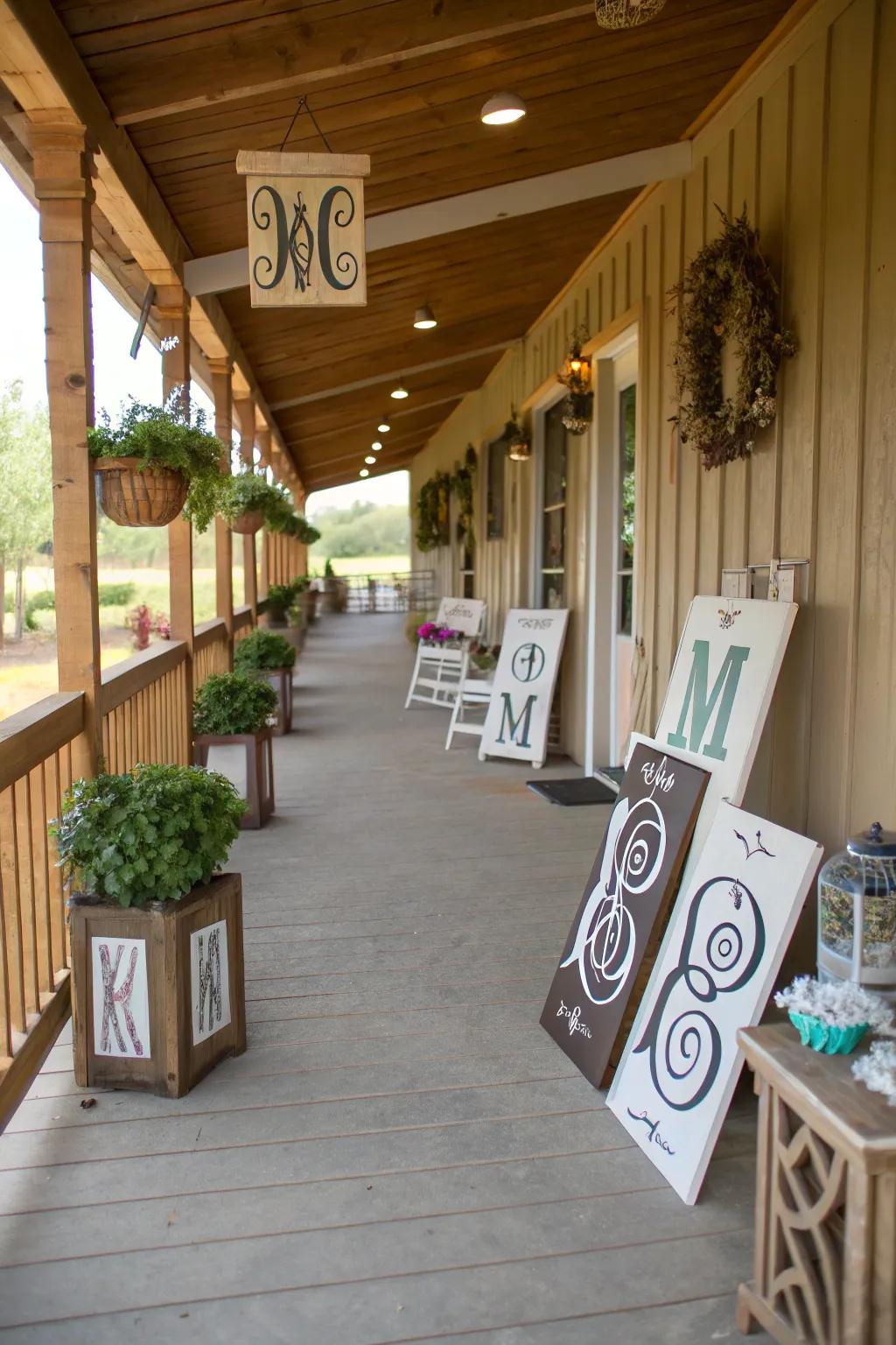 Customized elements make a porch distinctly yours.