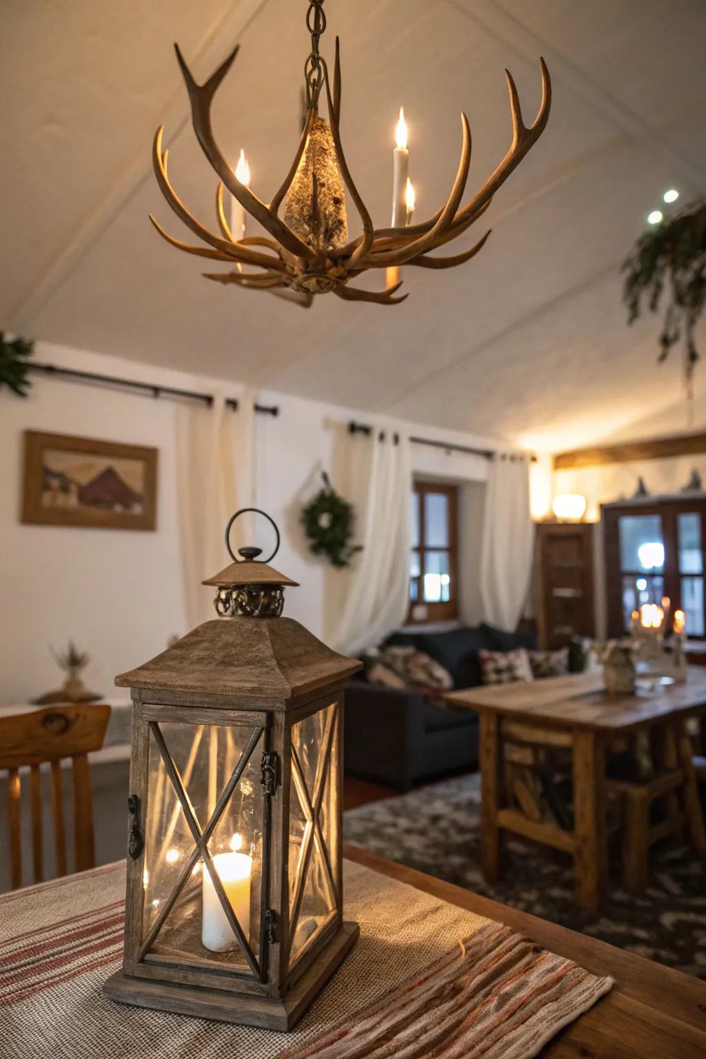 Exterior motivated lighting lends coziness and allure to any setting.