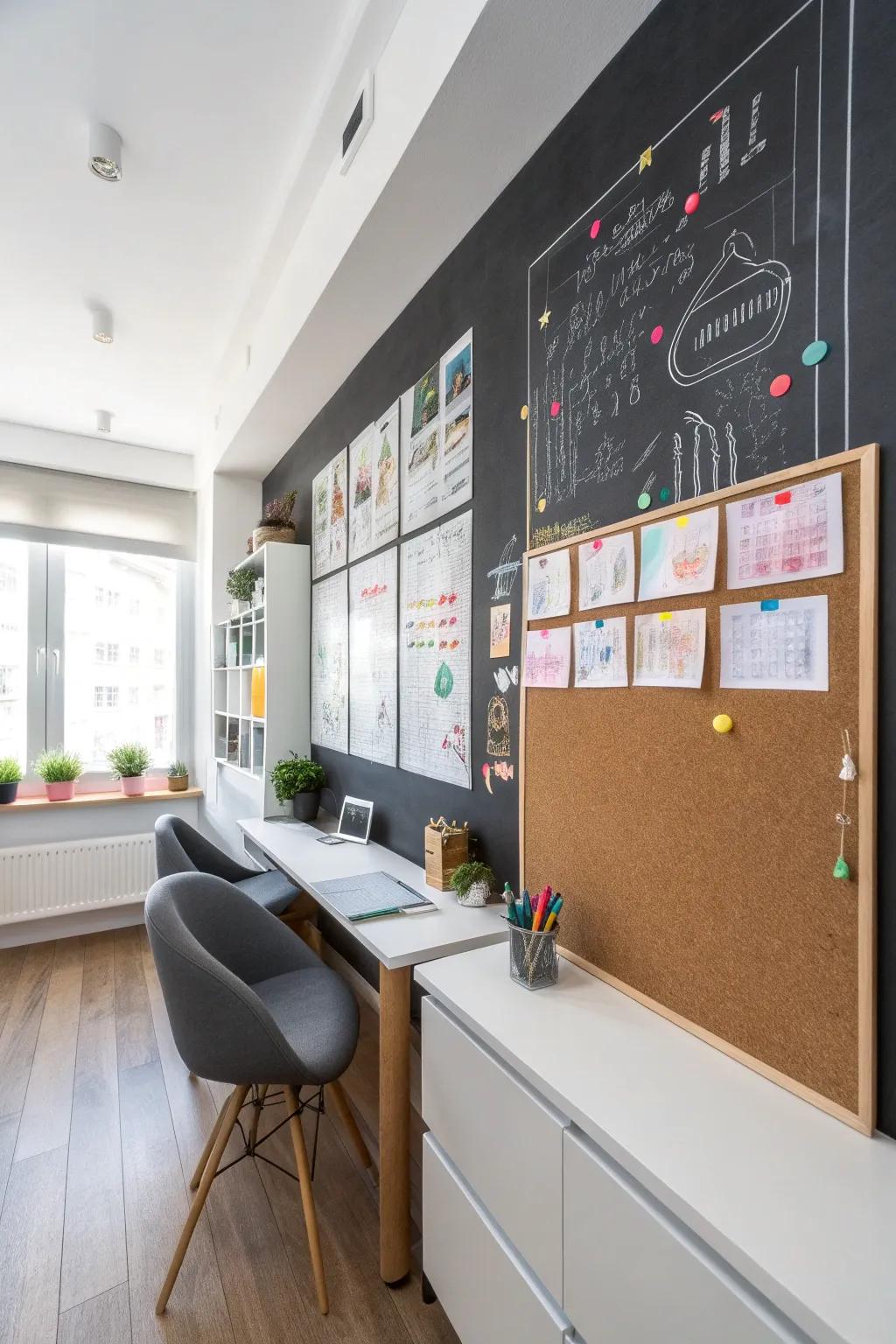 Experience the benefits of combined organizational methods with a combo board.