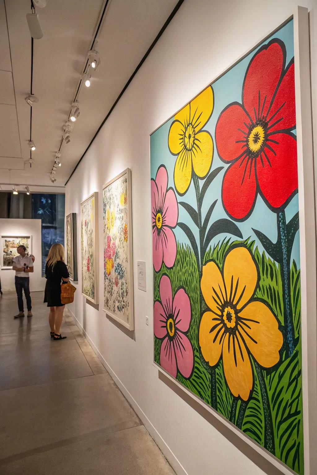 Eye-catching blooms provide a contemporary perspective on flower design.