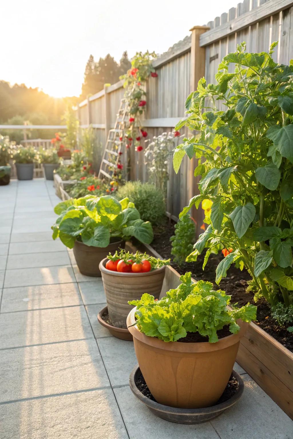 Self-regulating pots ensure a lush, flourishing garden with minimal effort.