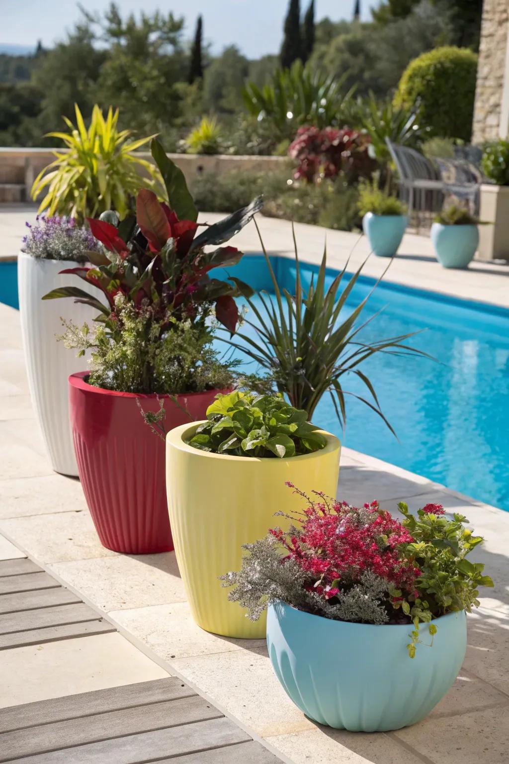 Container gardening allows for both flexibility and personalized style.