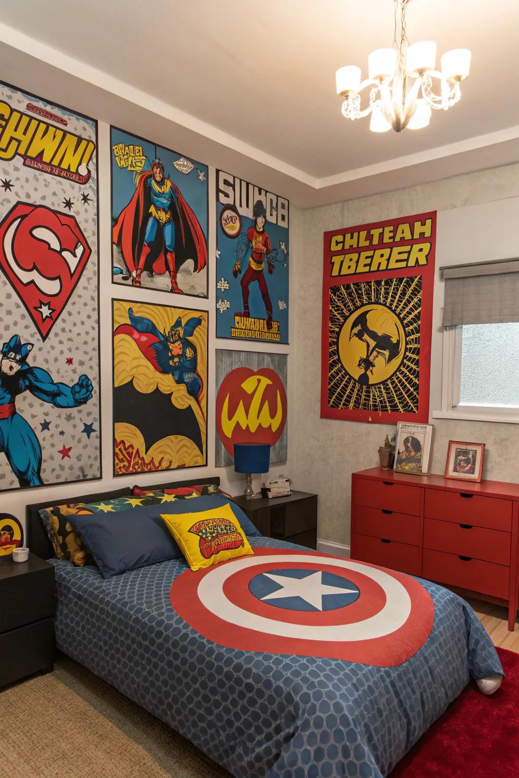 Themed decor establishes a cohesive and distinctive space.