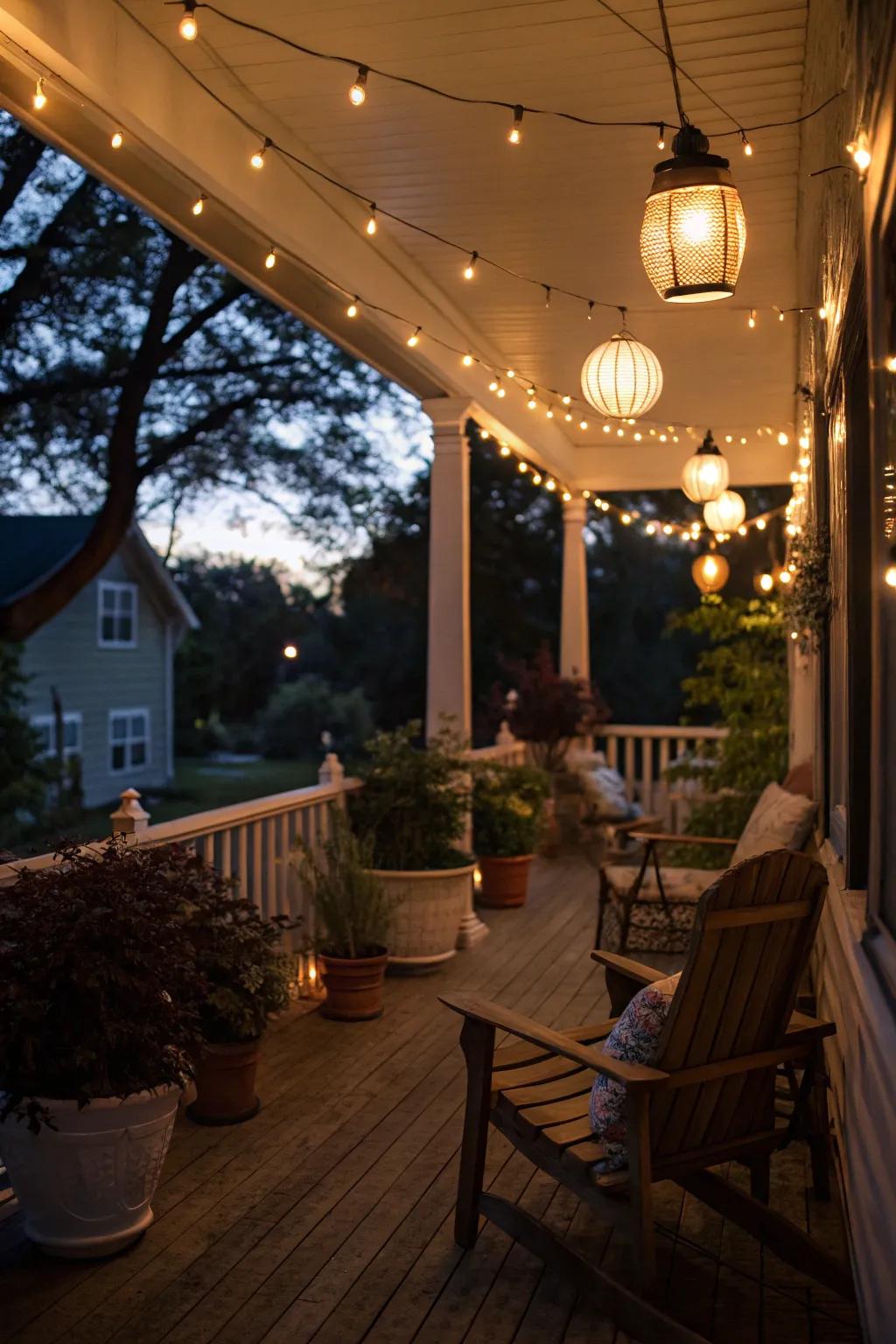Develop a magical ambiance through gentle illumination.