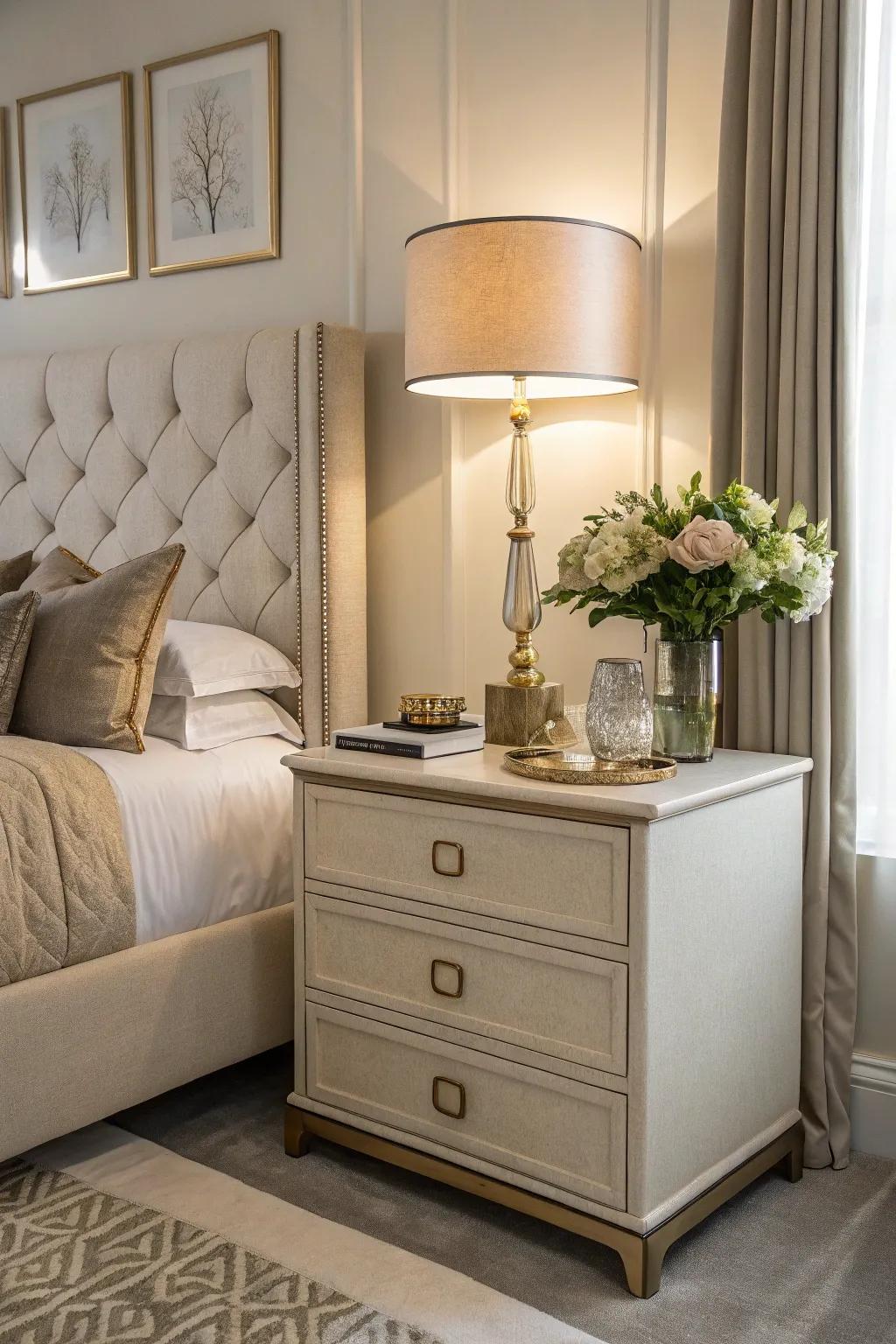 Balance style and functionality through practical furnishings.