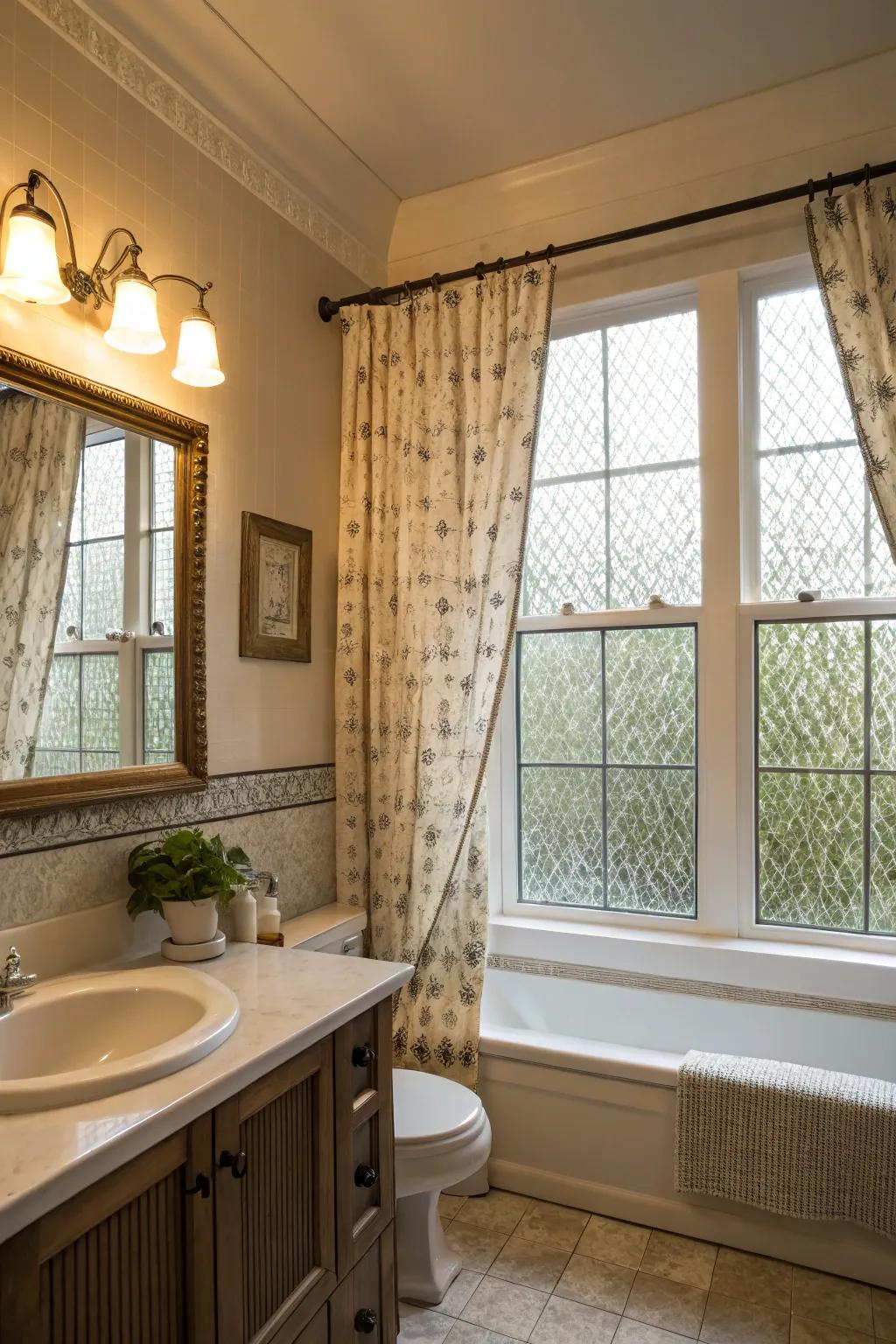 Elegant bathroom solutions for ultimate privacy.