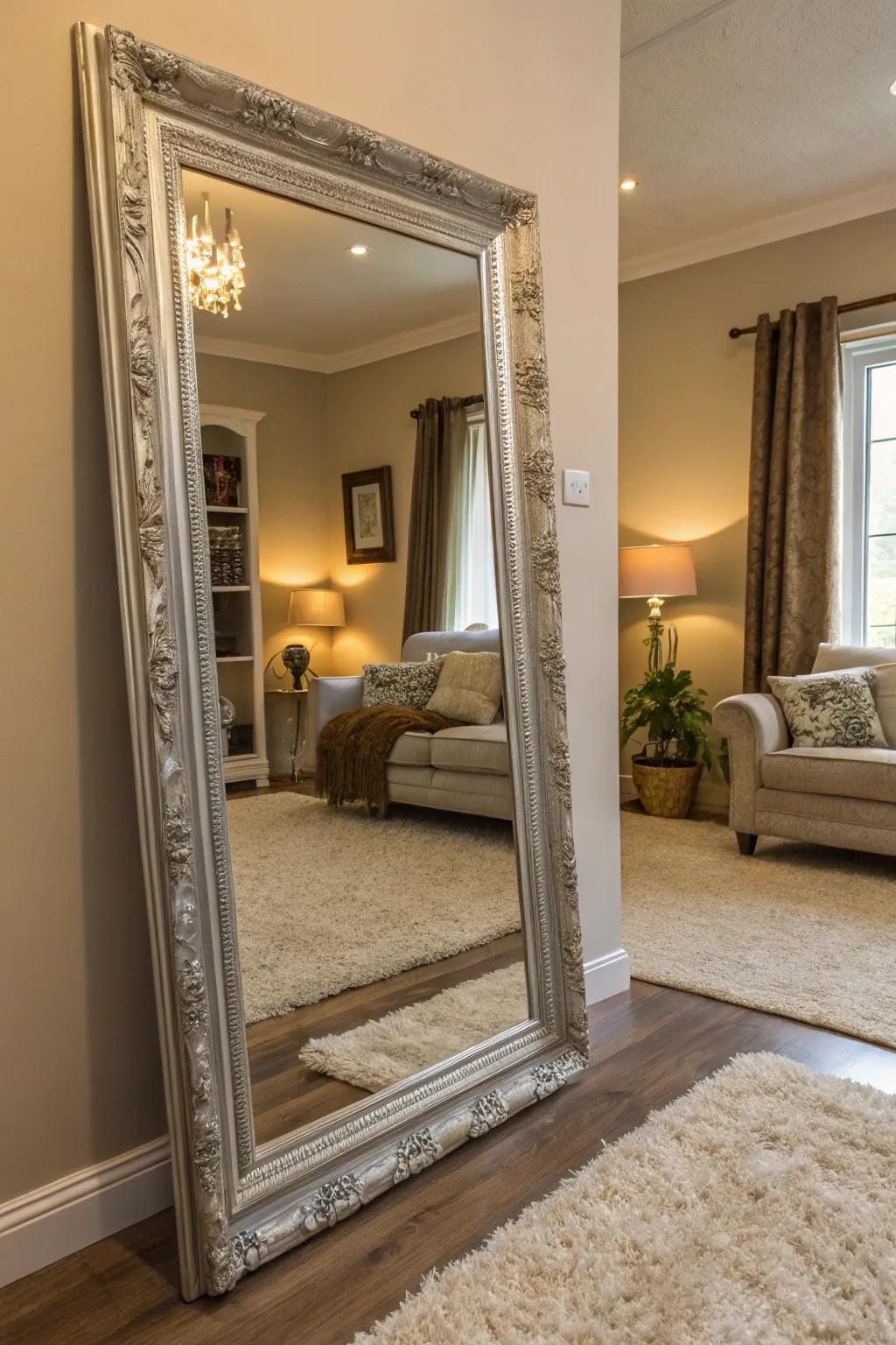 Enhance your space with stylish ornamental mirrors.
