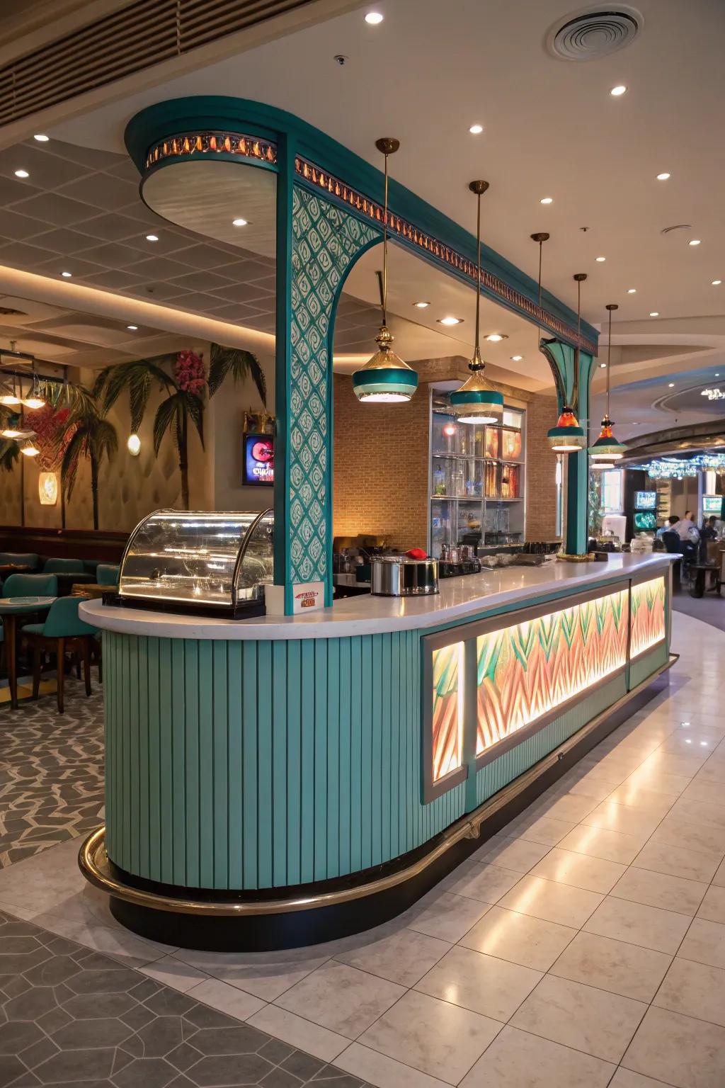 Custom designs ensure your reception station is entirely unique.