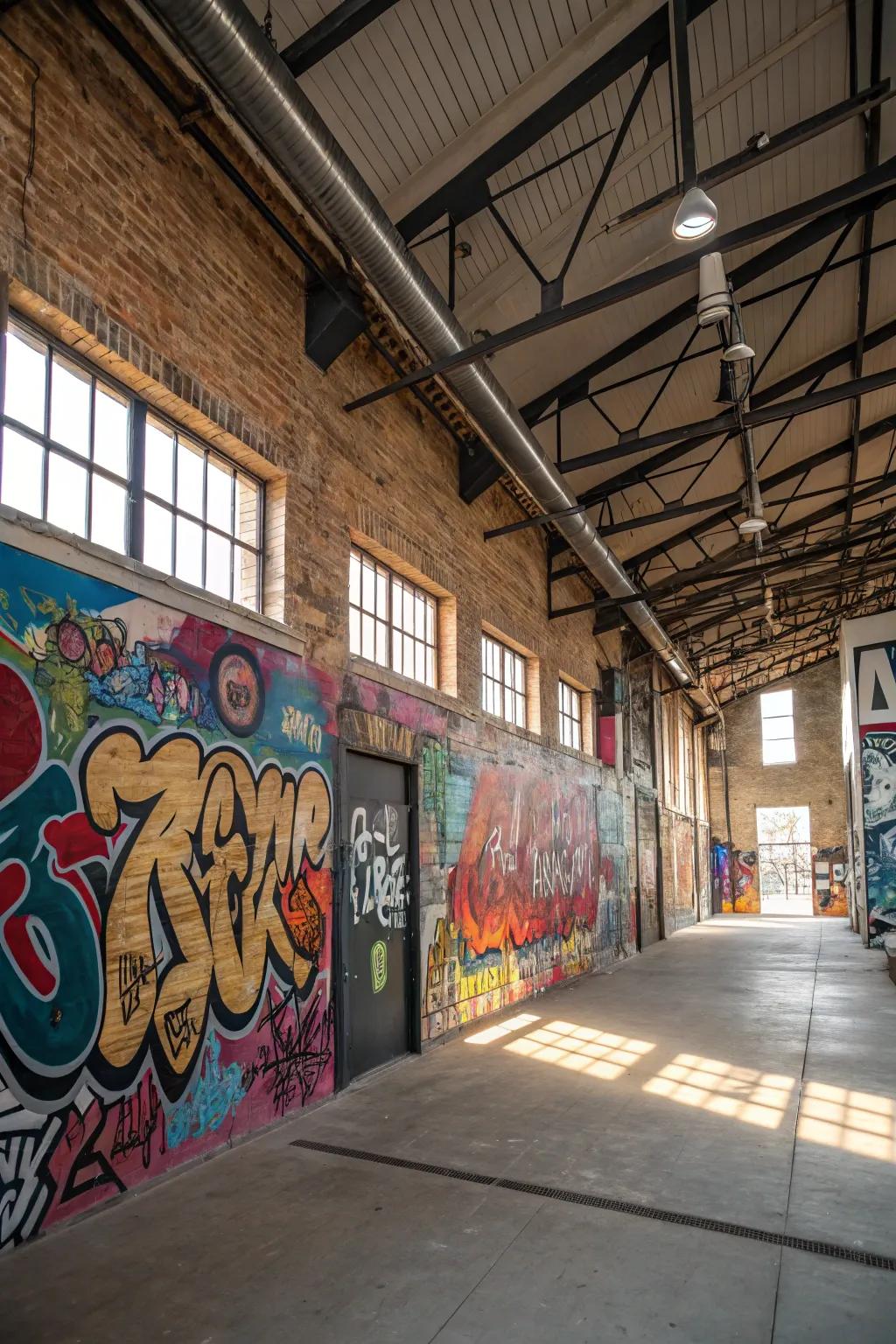 Urban artistry embodies daring.