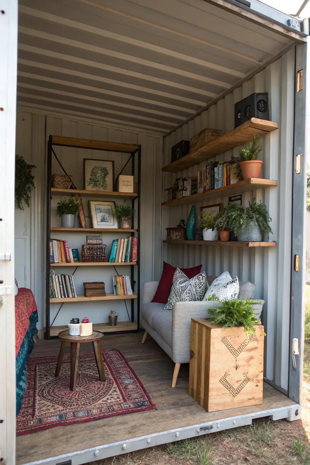 DIY aspects that showcase personal taste.