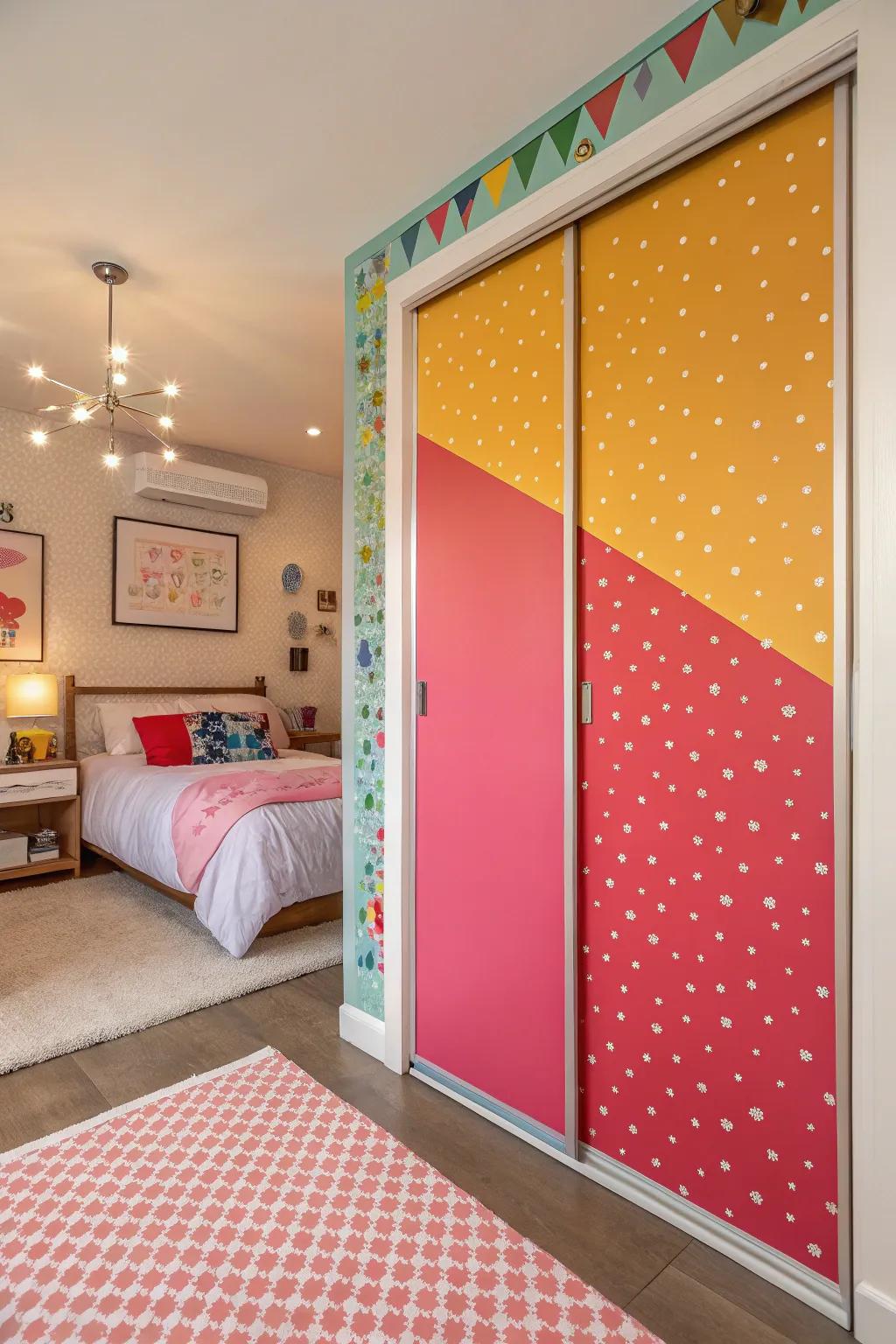 Vibrant colors for an energetic and lively style.