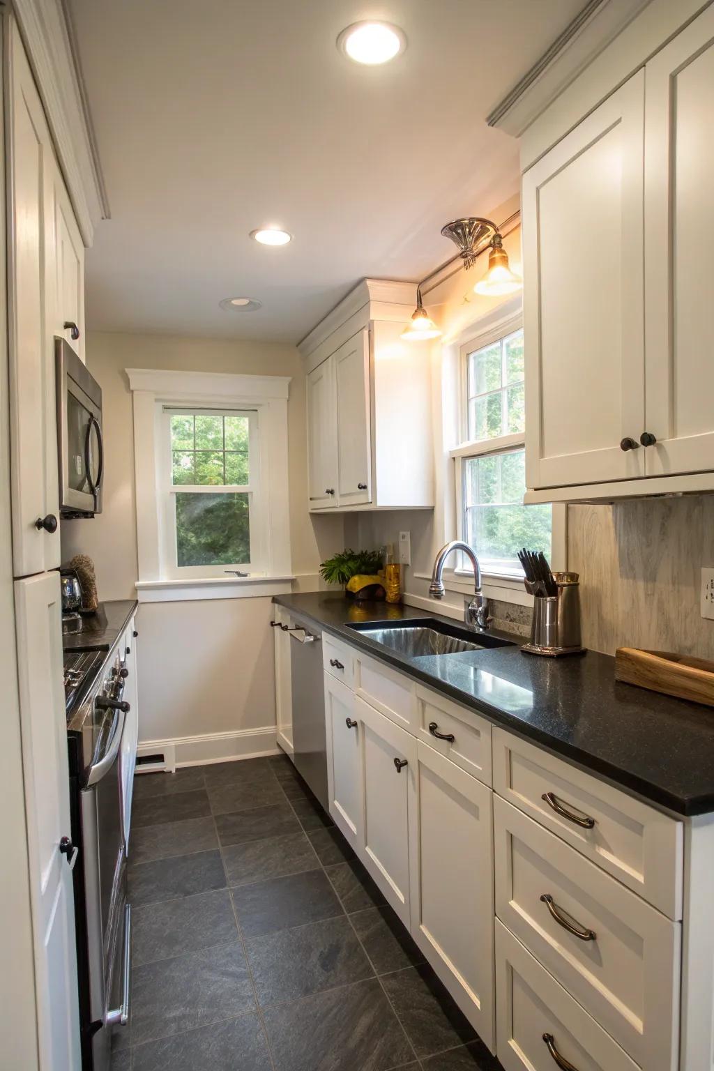 Do-it-yourself updates such as painting can economically refresh your kitchen.
