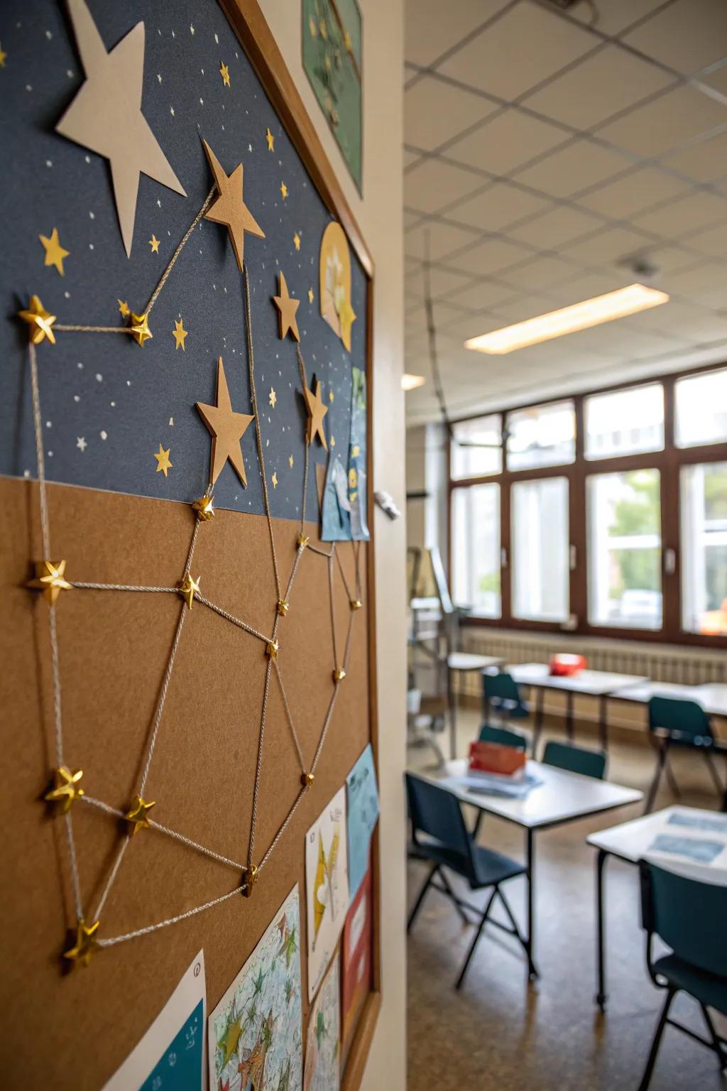 Make custom constellations for a unique touch.