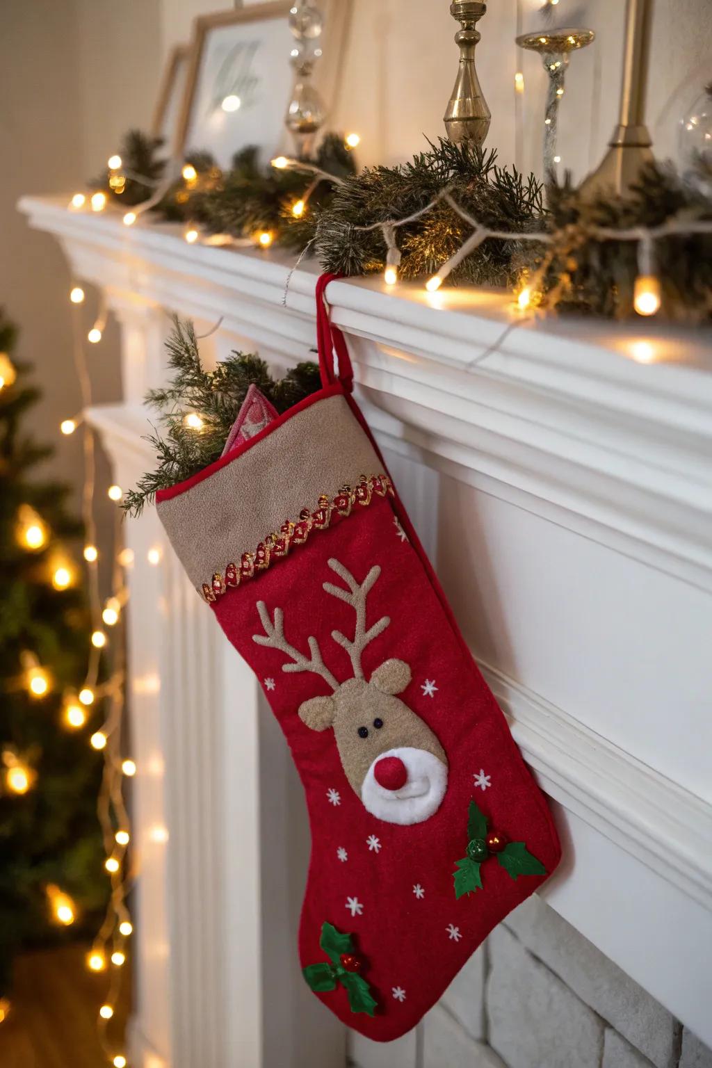 Elevated horns conjure an attention-grabbing impression.