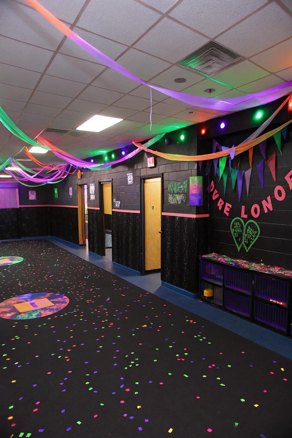 Brighten the night using a thrilling radiant dance celebration.