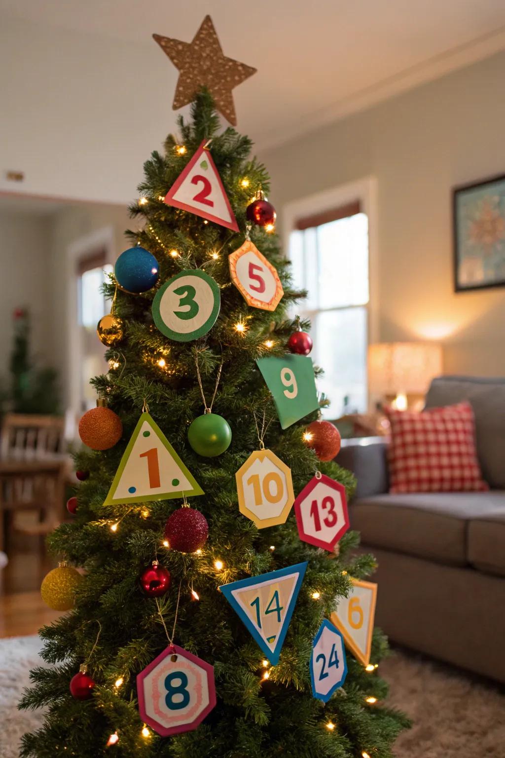 A tree that instructs as it decorates.