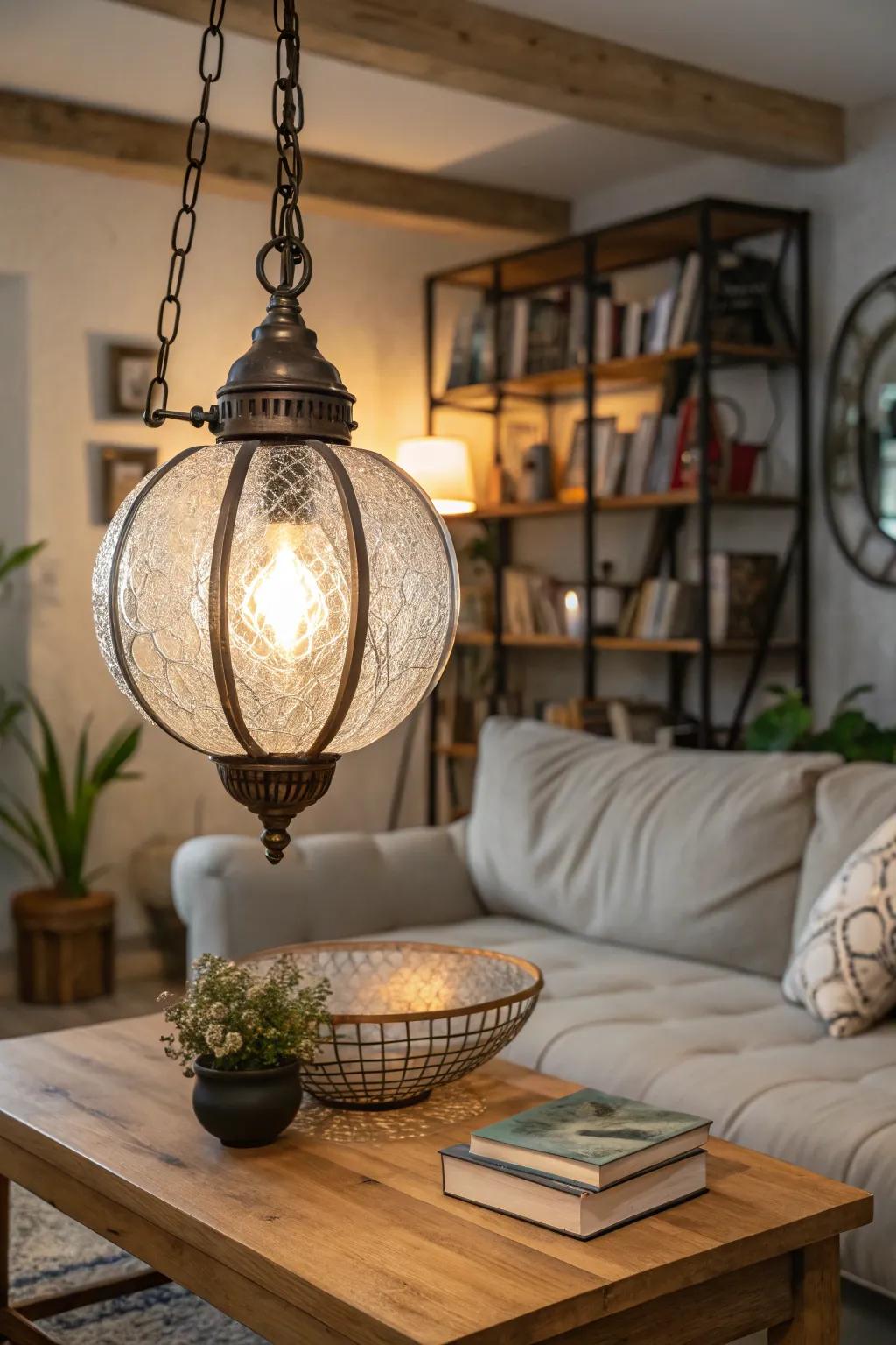Detailed accents deepen your lighting aesthetic.