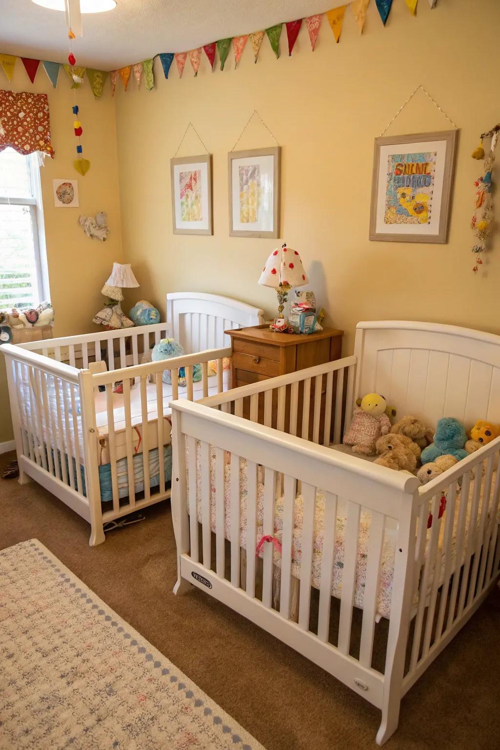 Strategic cradle placement improves accessibility and space utilization.