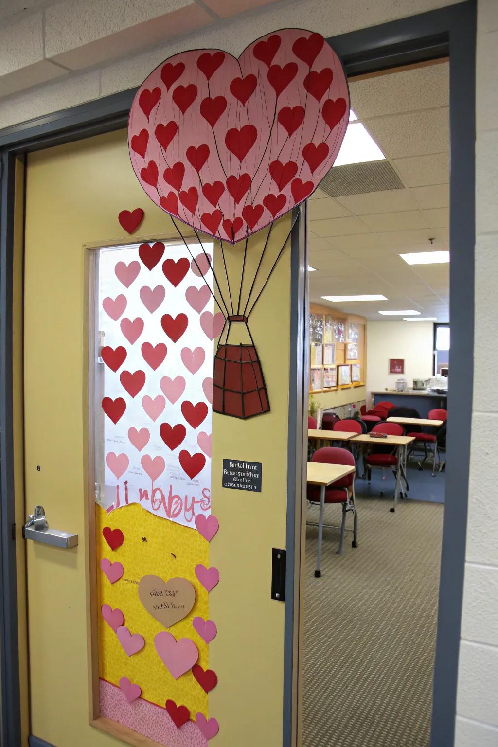 Love is in the Air, beckoning students on a whimsical journey.