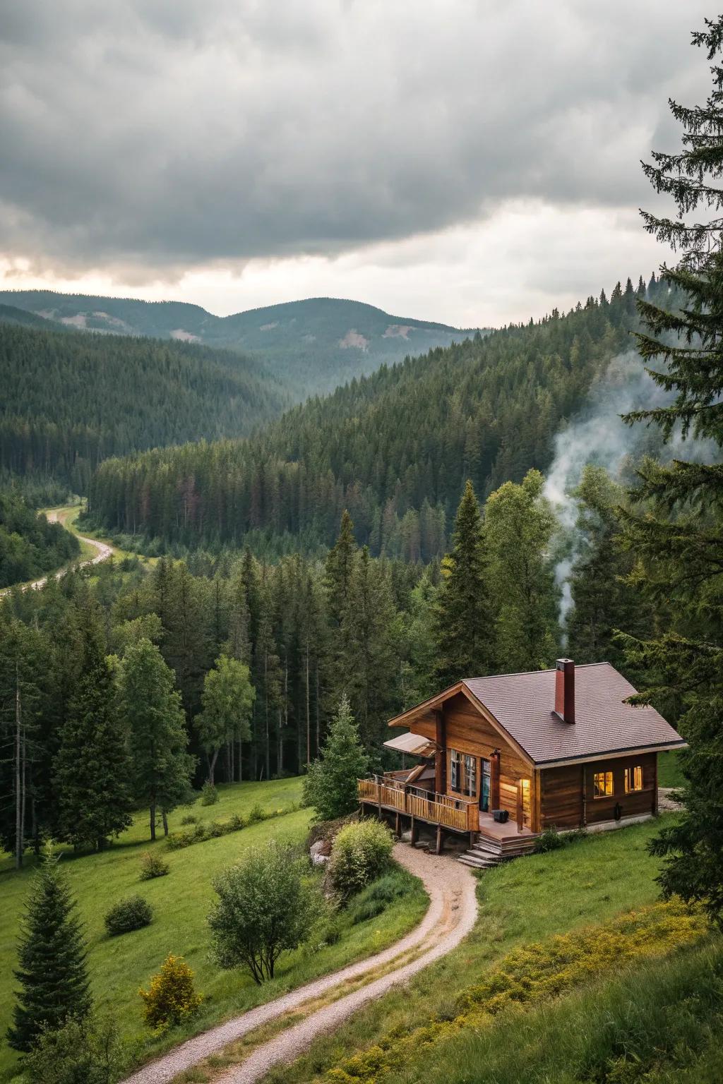 Privacy and tranquility are key for a restful escape.