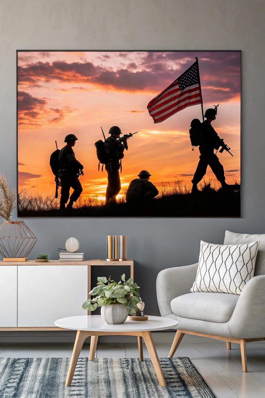 Dramatic silhouettes that capture the core of sacrifice.