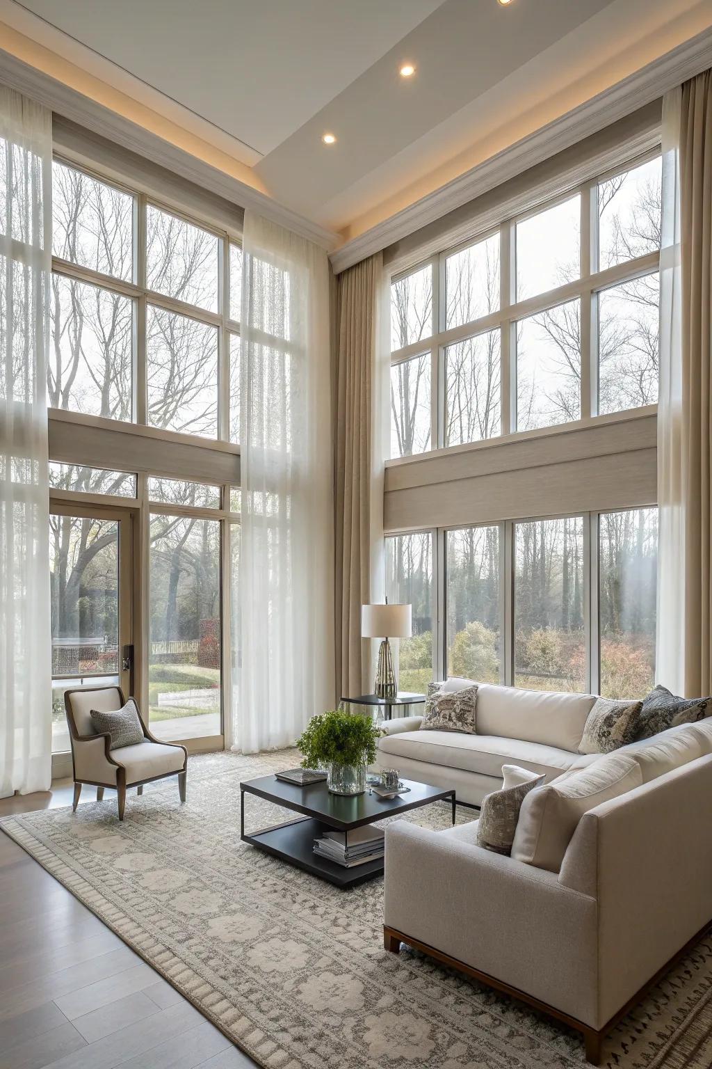 Panel track systems offer modern flexibility.