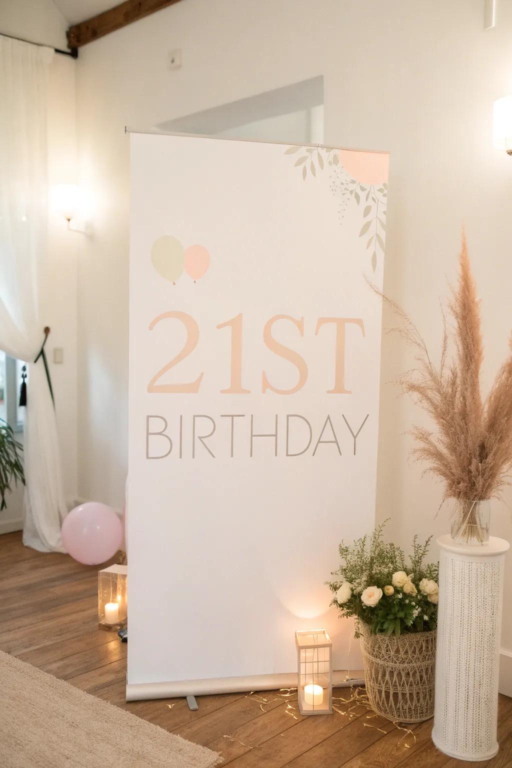 Pastels bring a soft, elegant touch to your decoration.