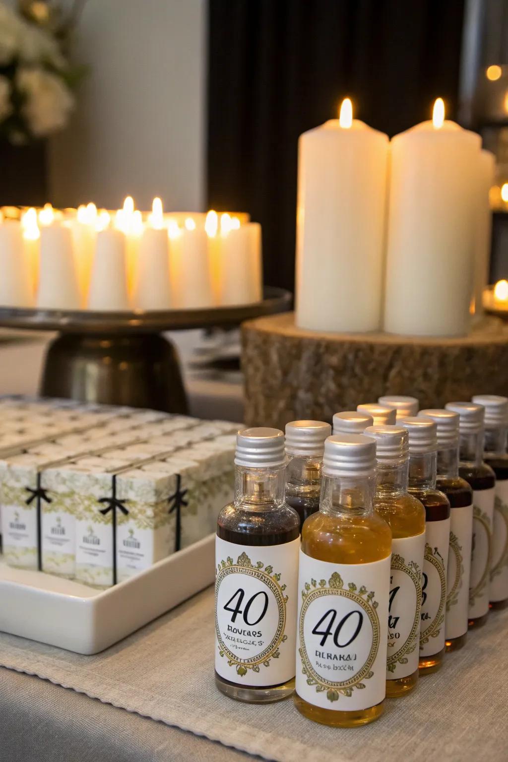 A small thing to remember the party by.