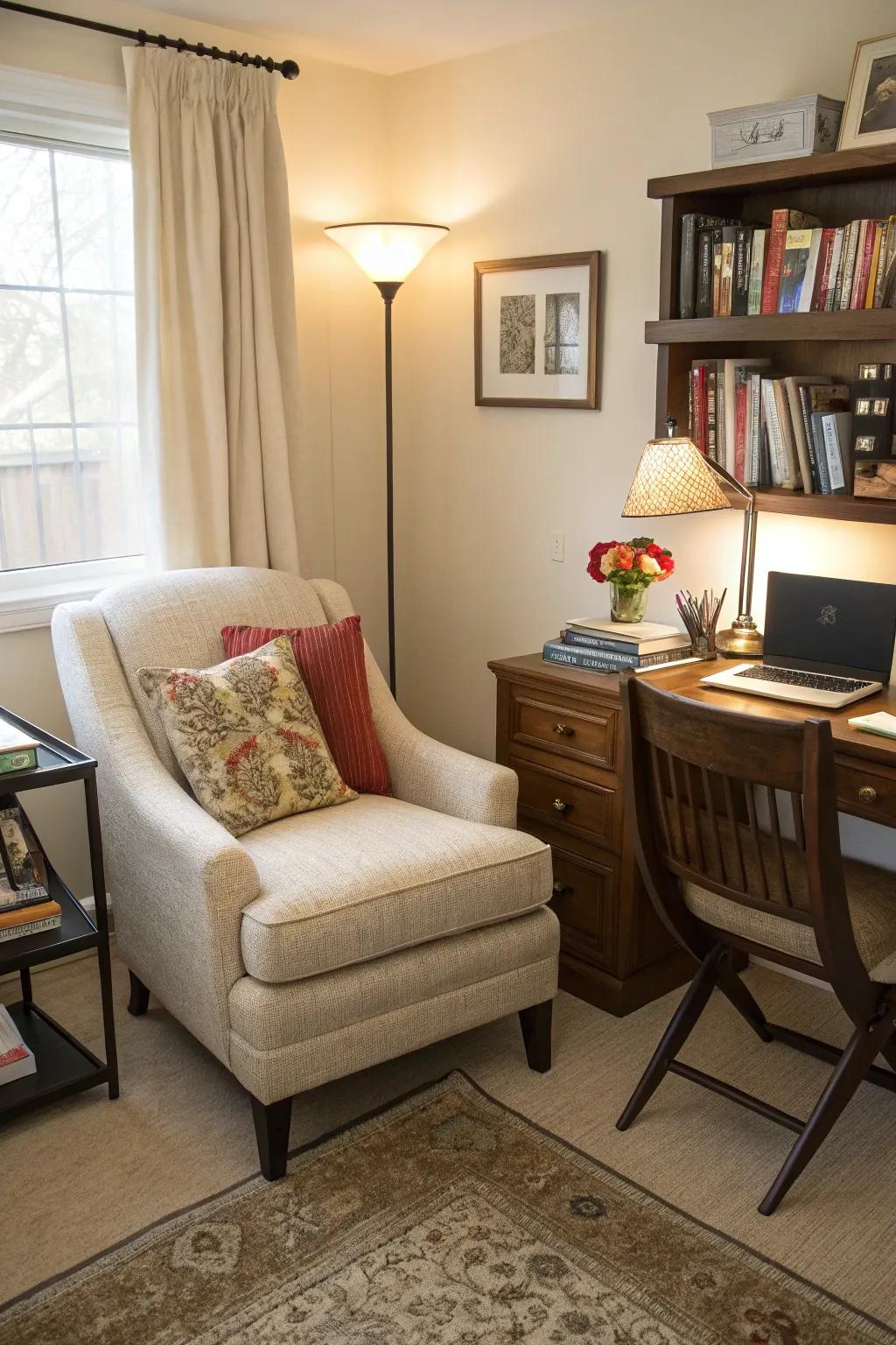 The harmonious blend of stylish design and practicality is exemplified by these purposeful furnishings.