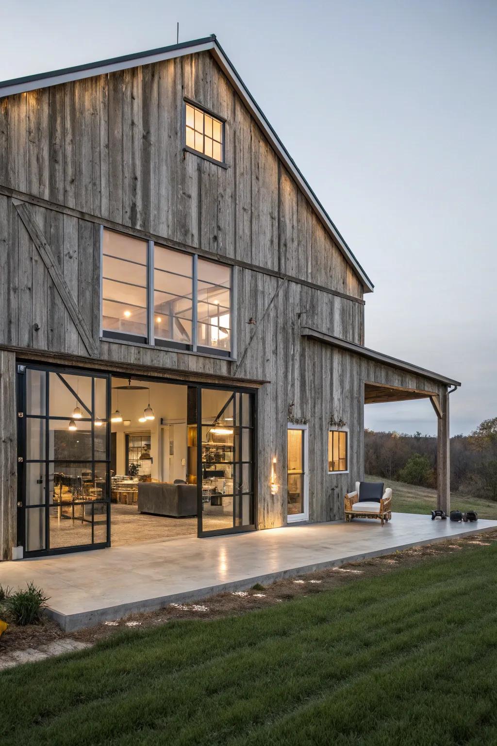 Farm-style residences: where country meets refined.