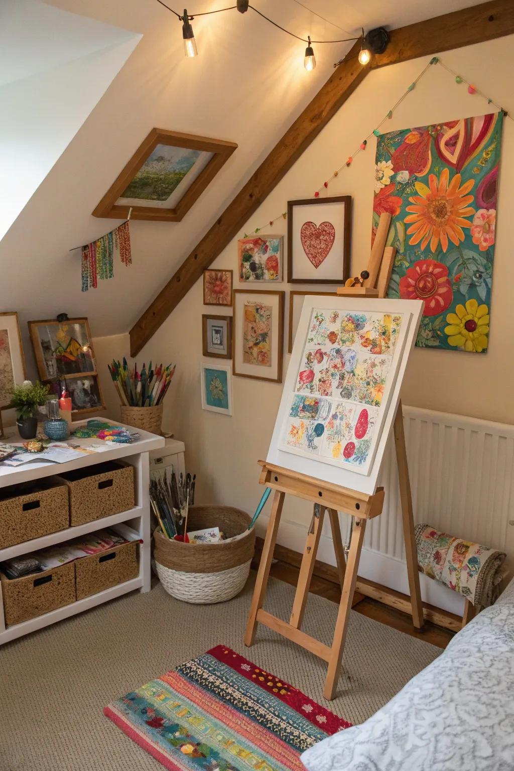 A creative corner dedicated to pursuing your artistic interests.