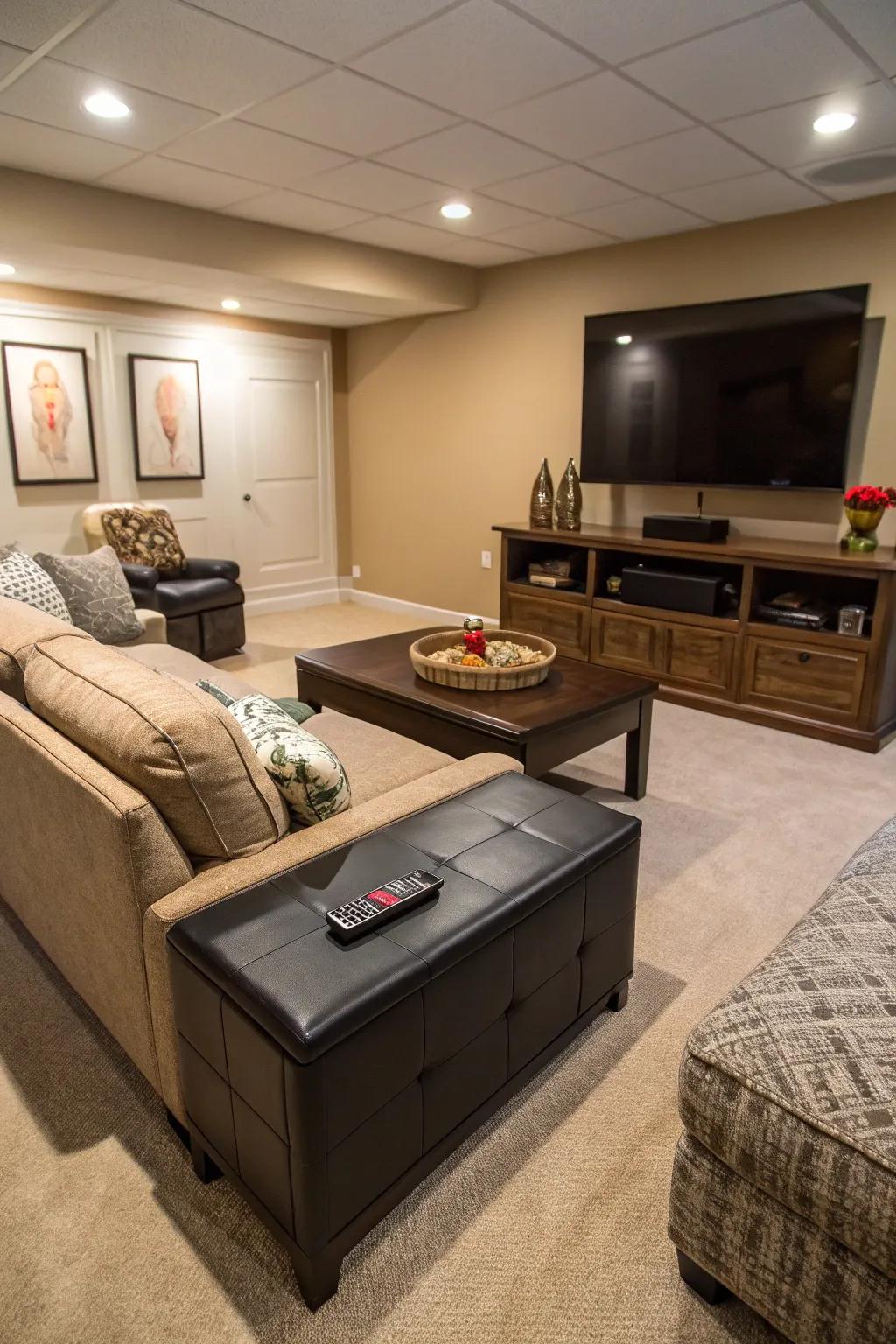 Multi-functional furniture.