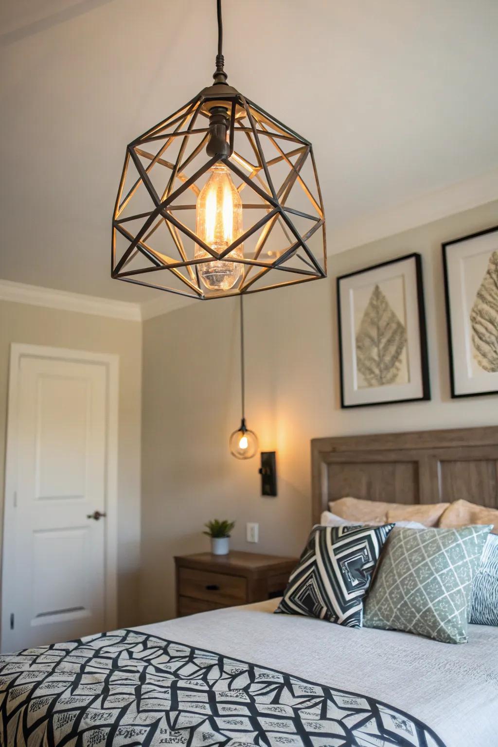 Polygonal patterns to inject creative flair.