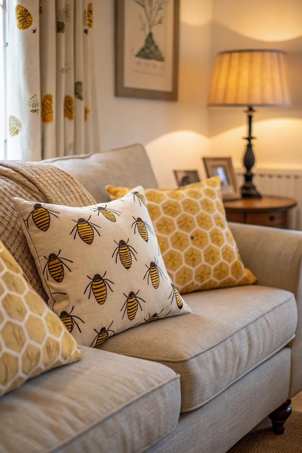 Beehive pads incorporate a snug touch to your residing space.