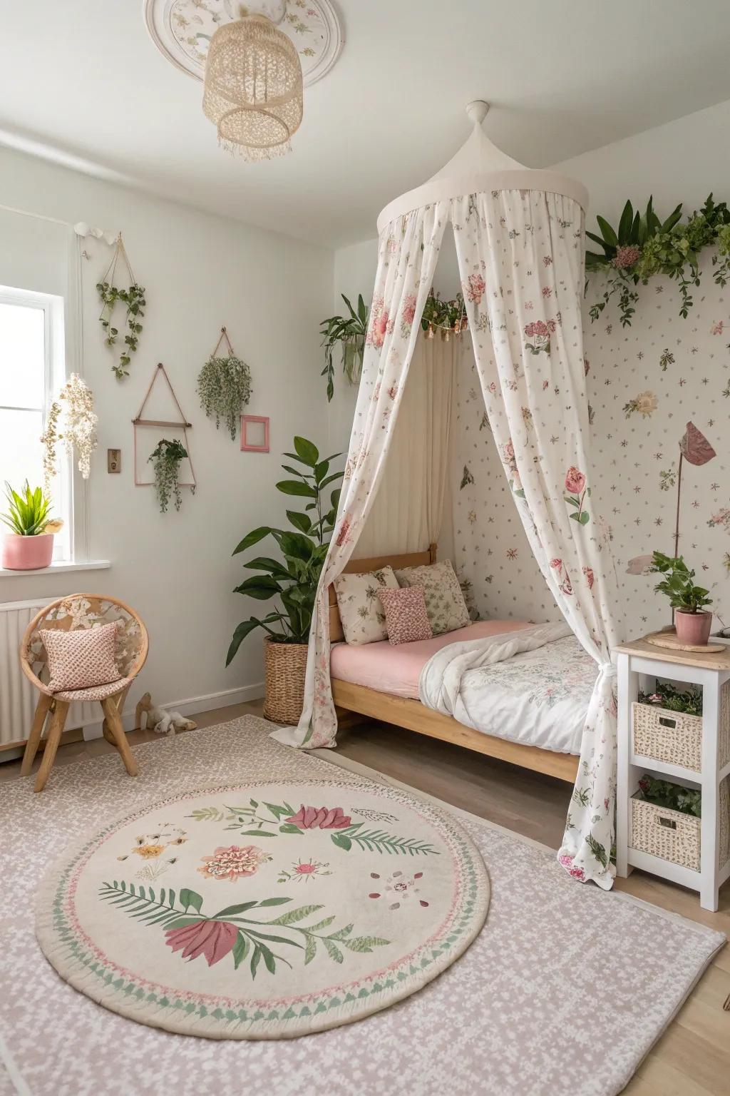 A central design that connects the area beautifully.