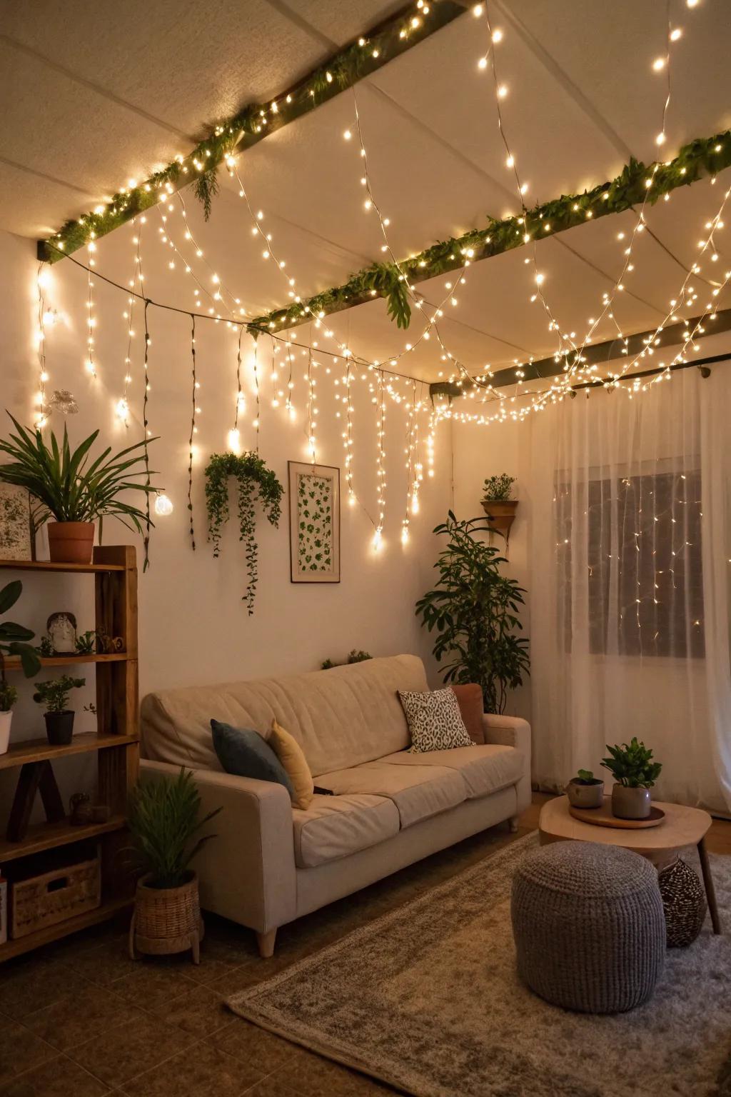 Fairy lights add a hint of magic to any birthday event.