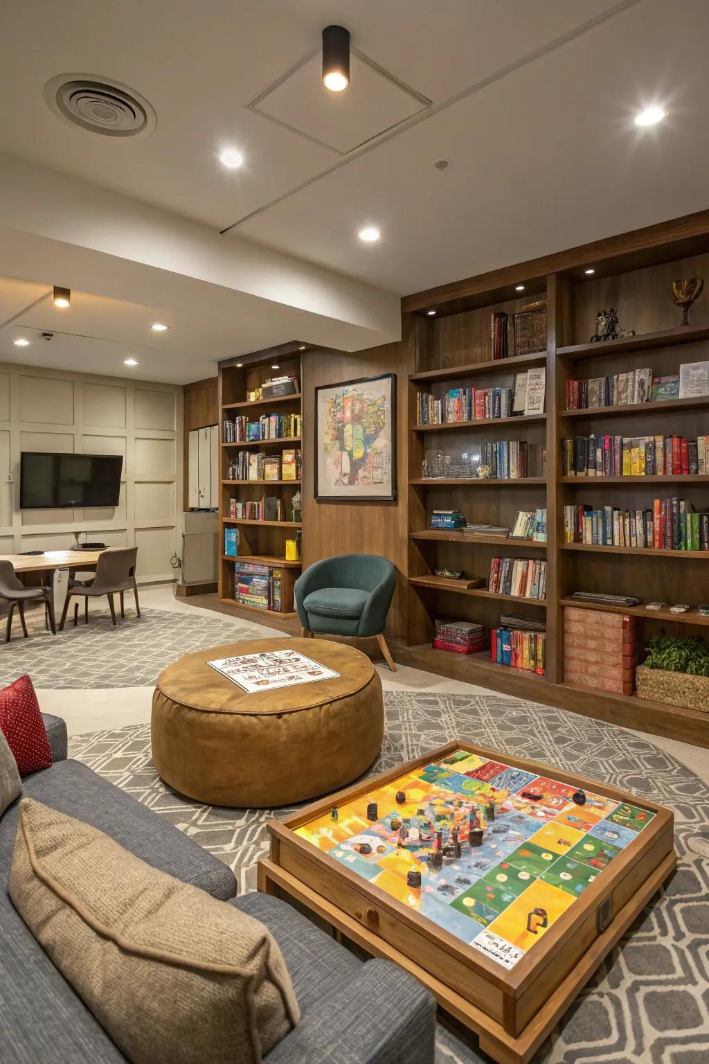 A well-planned layout encourages numerous activities.