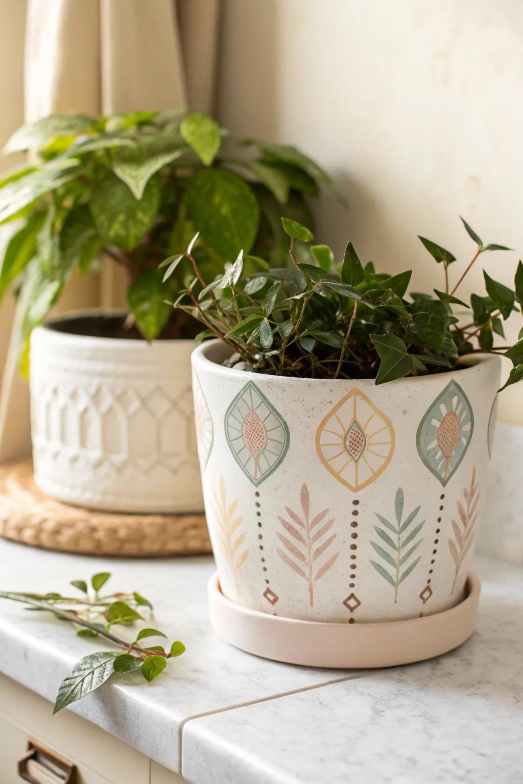 Present a hint of nature with an exquisitely crafted plant holder, flawless for the minimalist with a bohemian spirit.