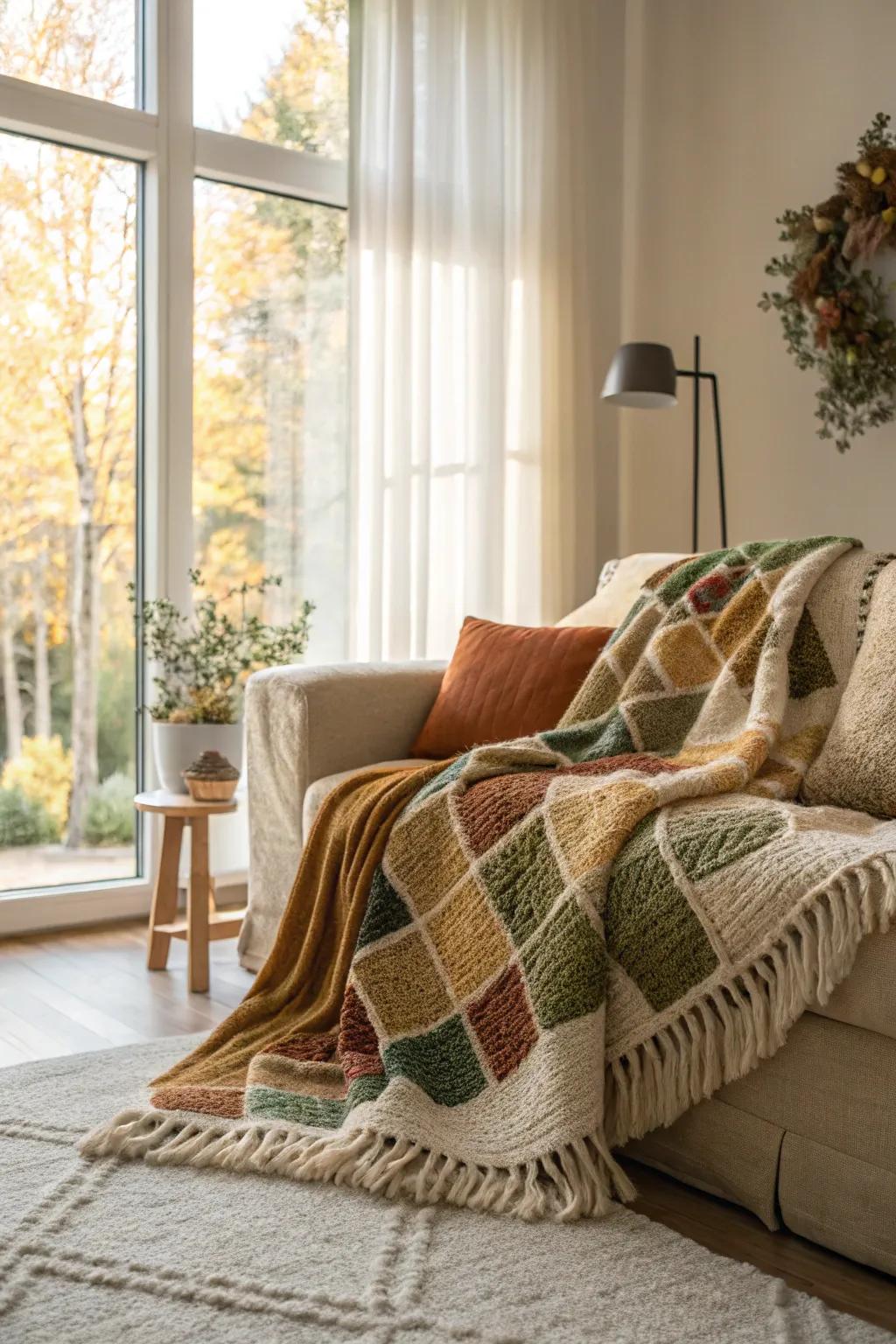 Nature-inspired hues produce a serene getaway.