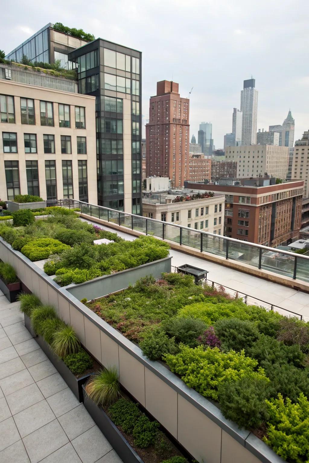 Urban details bring the city and nature together.