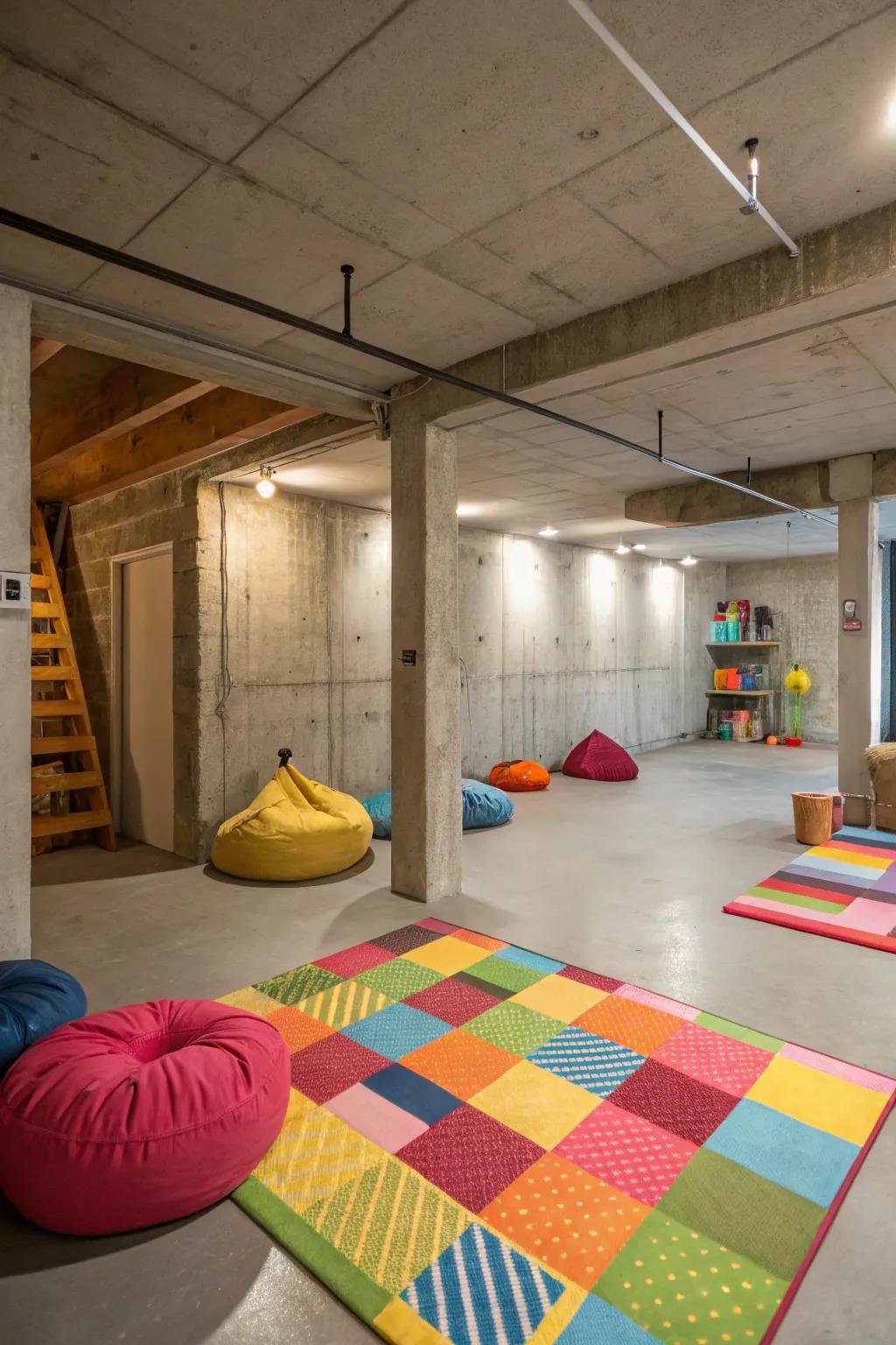 Turn your basement into a fun family haven.