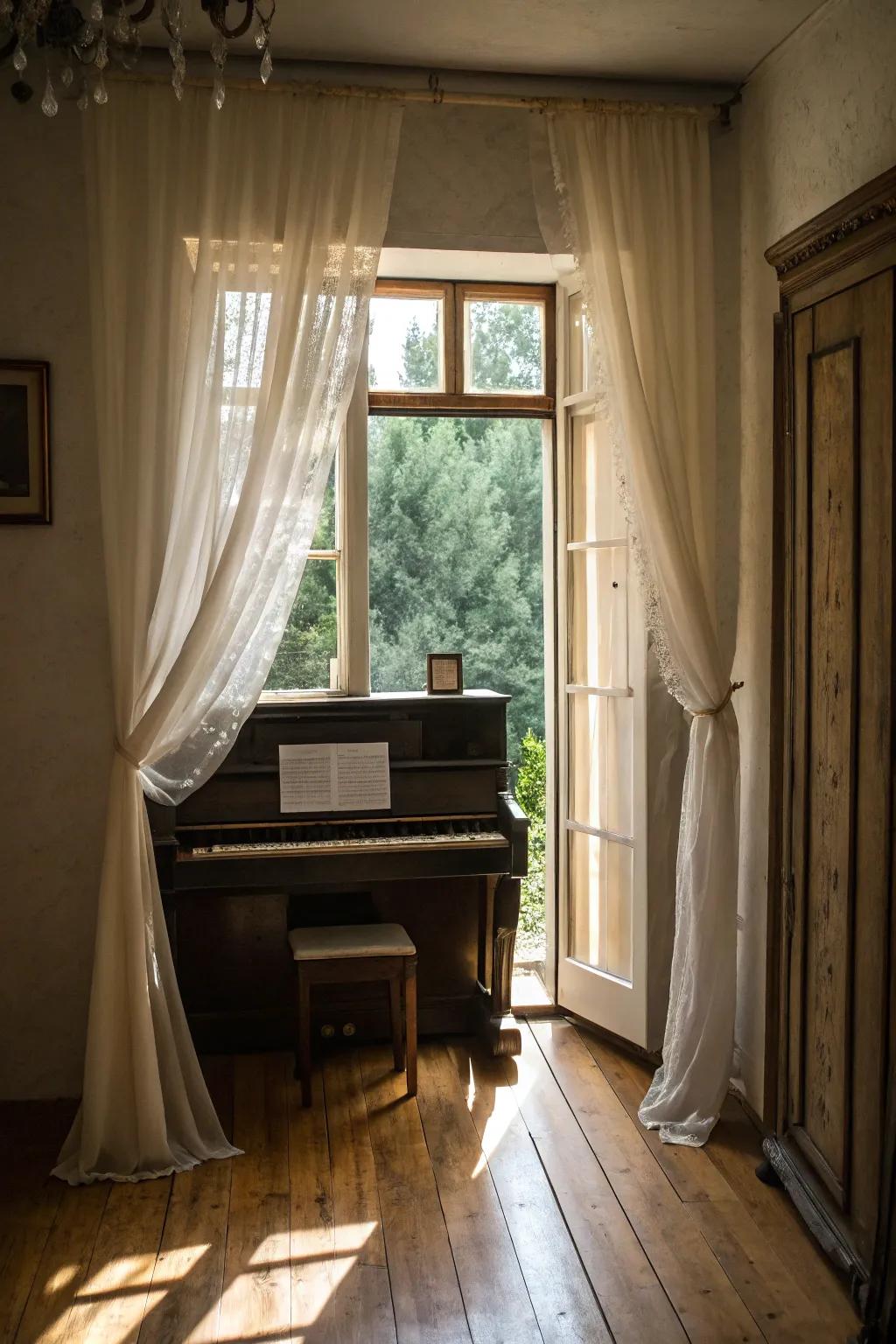 Natural light makes the space feel open.