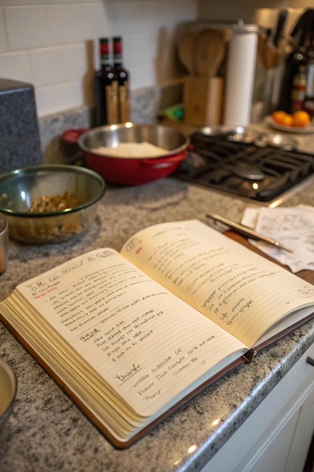 A bespoke culinary compendium offers a delectable means of preserving family traditions.