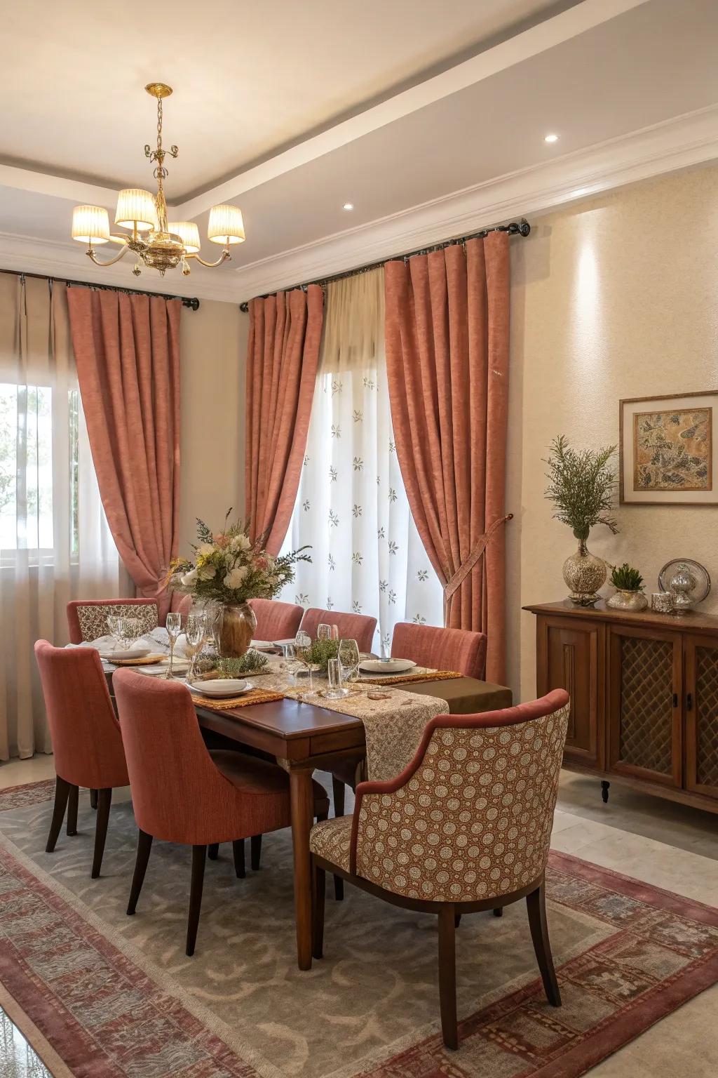 Achieve balance with a well-coordinated color palette.