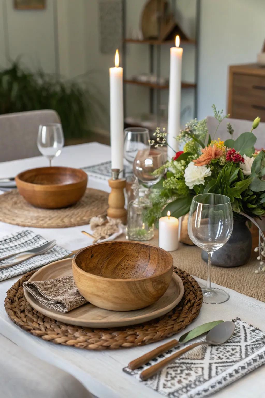 An eclectic blend of aesthetics crafts a dining space that is both distinct and personal.